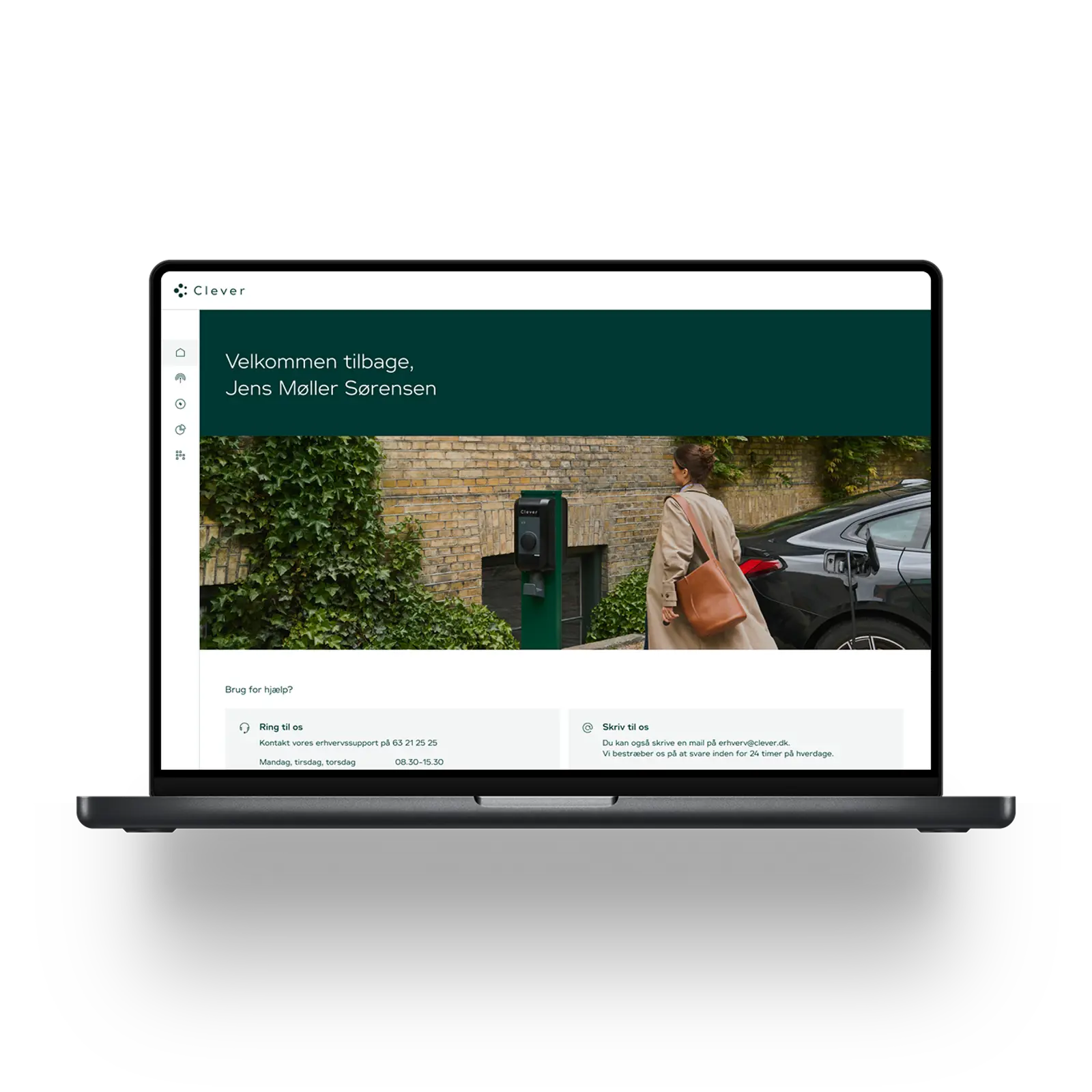 Forside til Clever Selvbetjening
