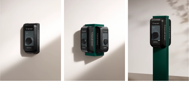 Visning af forskellige typer af montering af ladeboks