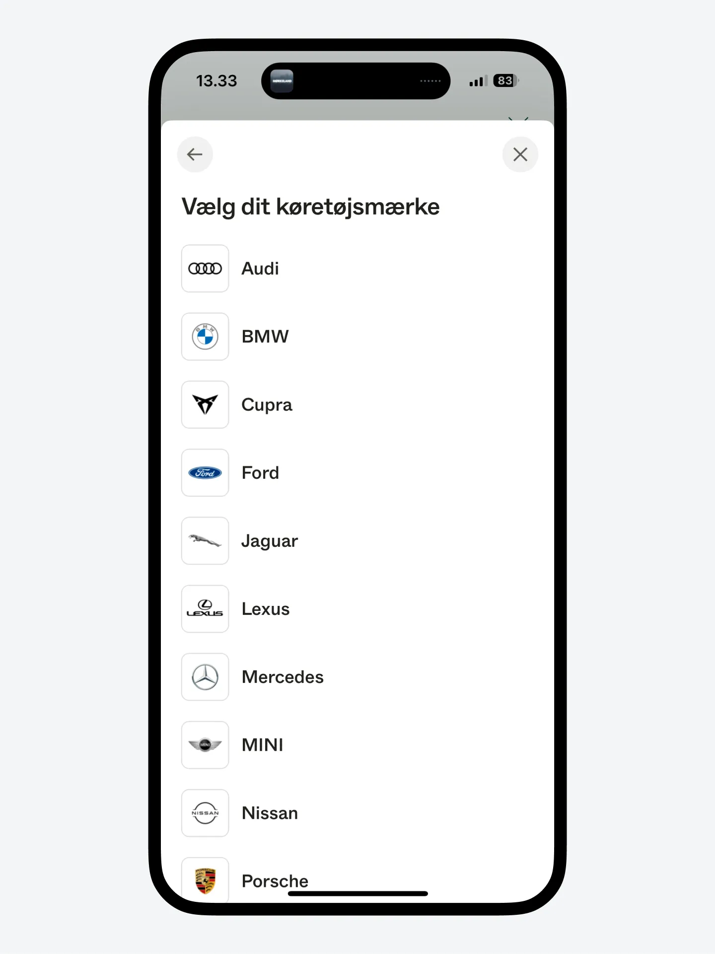  brug bilens batteriniveau
